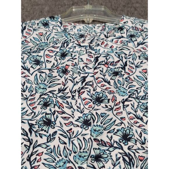 Southern Tide Women's Kambry Fluer Floral Printed Short Dress 3/4 Sleeve Sz‎ L - Picture 7 of 10